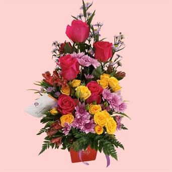 SRP-0173 MD Confetti (5 rosas)