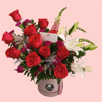 SRP-0214 MD Aurora (11 rosas)