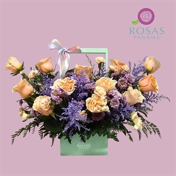 RPMD25-02 Caramelo (12 rosas)