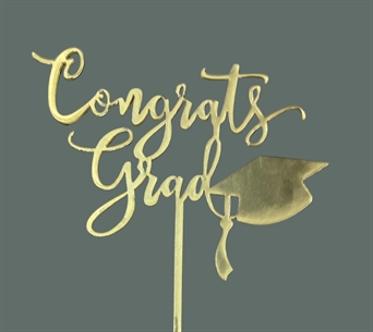 CT-023  Topper plástico para graduación