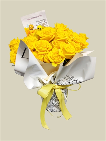 SRP-0242yellow Baby Roses